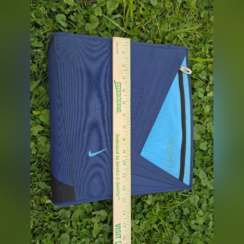 Vintage 1994 Nike Swoosh Mead Trapper Keeper Binder 12x13 Retro With Notebook - Picture 13 of 16